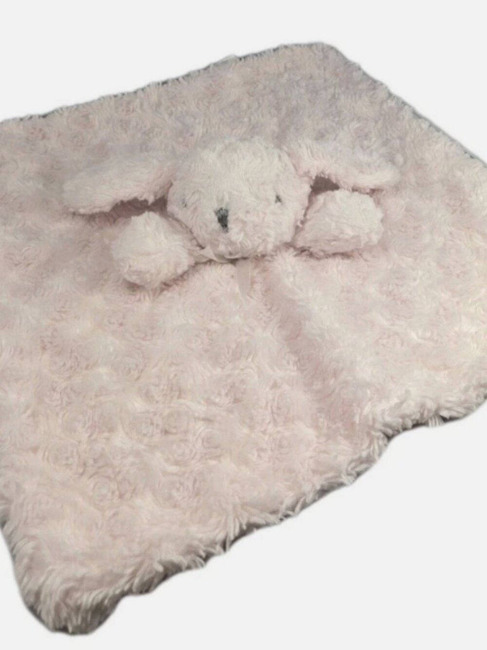 Pink Security Blanket Plush Baby Lovey Blankets & Beyond Soft Bunny Rabbit